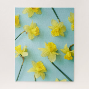Flowers   Yellow Daffodils Jigsaw Puzzle