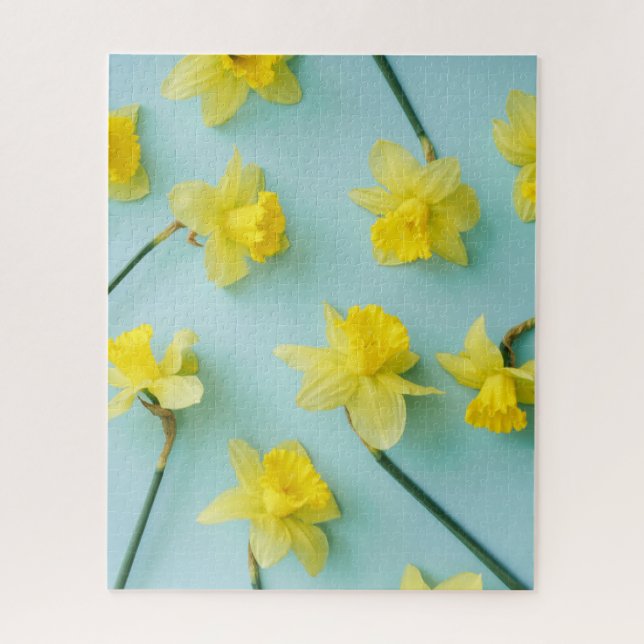 Flowers | Yellow Daffodils Jigsaw Puzzle (Vertical)
