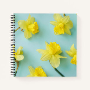 Flowers   Yellow Daffodils Notebook