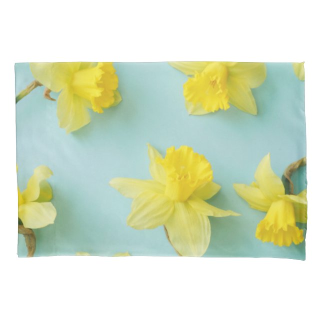 Flowers | Yellow Daffodils Pillowcase (Front)