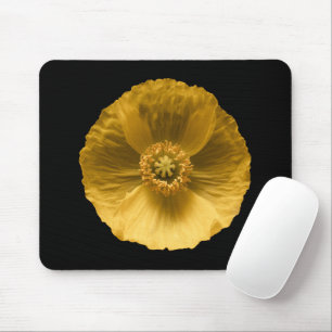 Flowers Yellow Poppy Mouse Mat