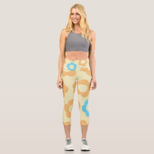 Flowers   Zazzle_Growshop. Capri Leggings