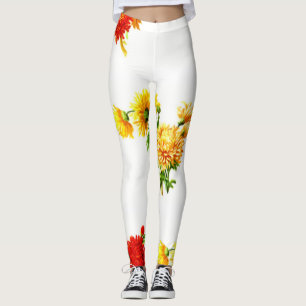 Flowers   Zazzle_Growshop. Leggings