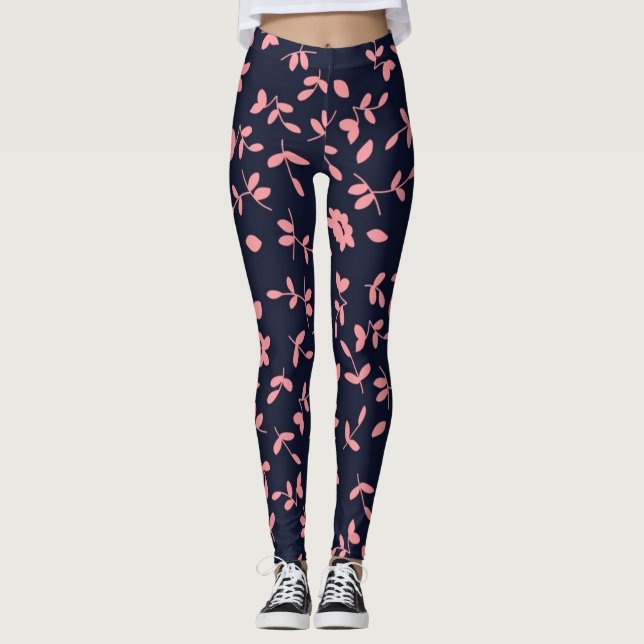 Flowers | Zazzle_Growshop. Leggings (Front)