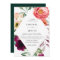 Flowery Bohemian Frame Wedding Invitation