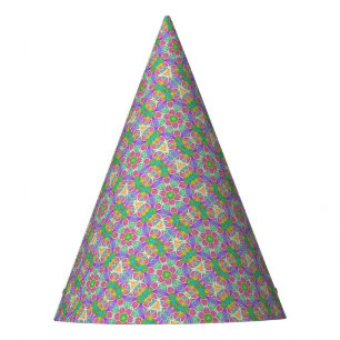 Flowery Haze Party Hat