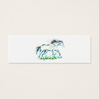 Flowery Horse bookmark
