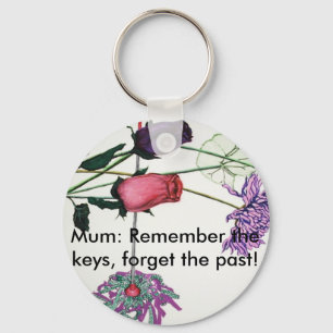 Flowery keyring for mums