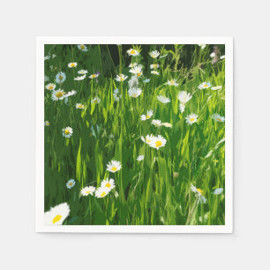 Flowery meadow napkin