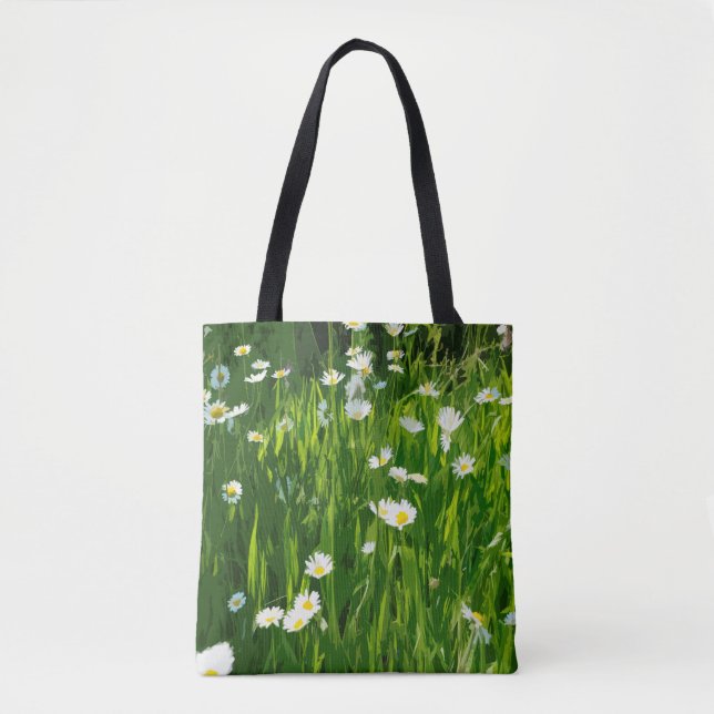 Flowery meadow tote bag (Front)