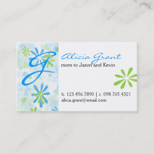 Flowery Mummy Card