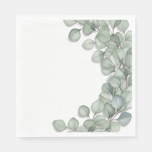 Flowery Napkin (Front)