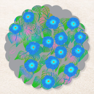Flowery print for Spring and Summer Paper Coaster