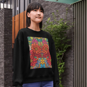 Flowery Sweatshirt