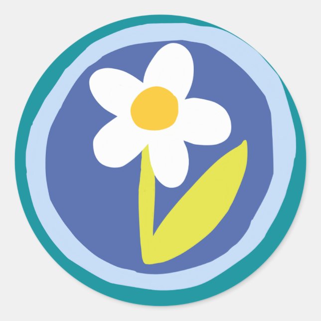 FlowHer Power Classic Round Sticker (Front)