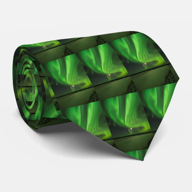 Flowing Aurora Tie (Rolled)