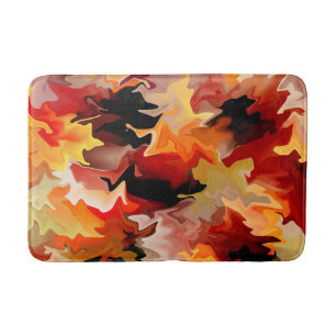 Flowing Autumn..... Bath Mat