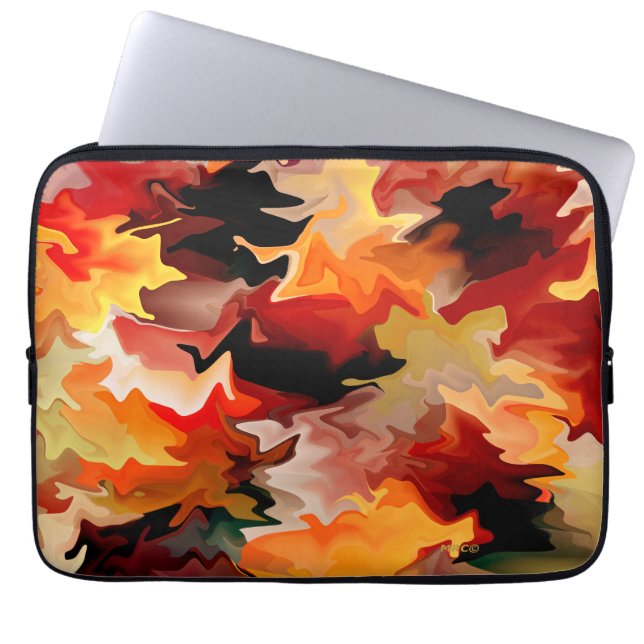 Flowing Autumn....... Laptop Sleeve (Front)
