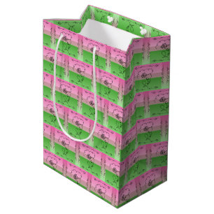Flowing Beauty Roselle Vertical Gift Bag 