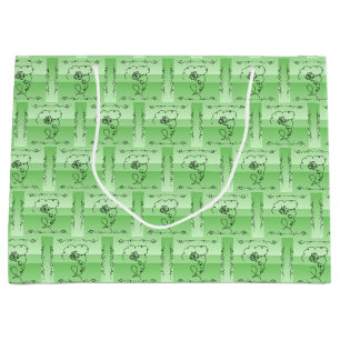 Flowing Beauty Sage Horizontal Gift Bag