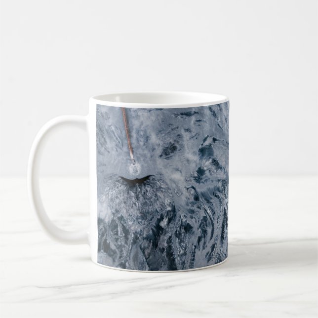 Flowing body of water coffee mug (Left)