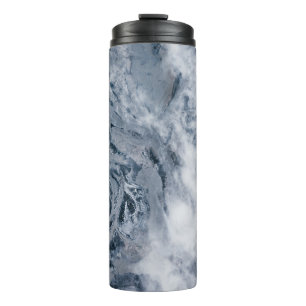 Flowing body of water thermal tumbler