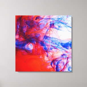 Flowing Colours Canvas Print