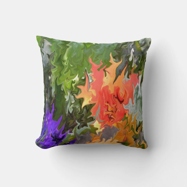 Flowing fleurs.... cushion (Front)