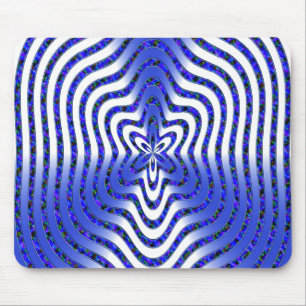 Flowing flowers.... mouse mat