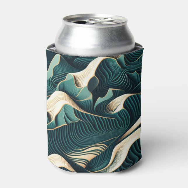 Flowing Harmony Can Cooler (Can Front)