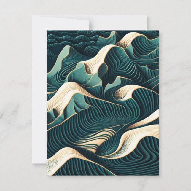 Flowing Harmony Card (Front)