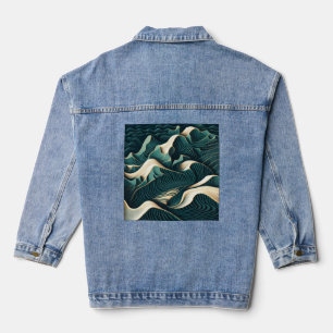 Flowing Harmony Denim Jacket