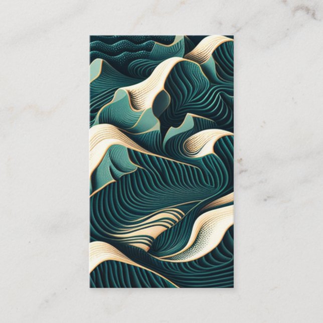 Flowing Harmony Enclosure Card (Front)