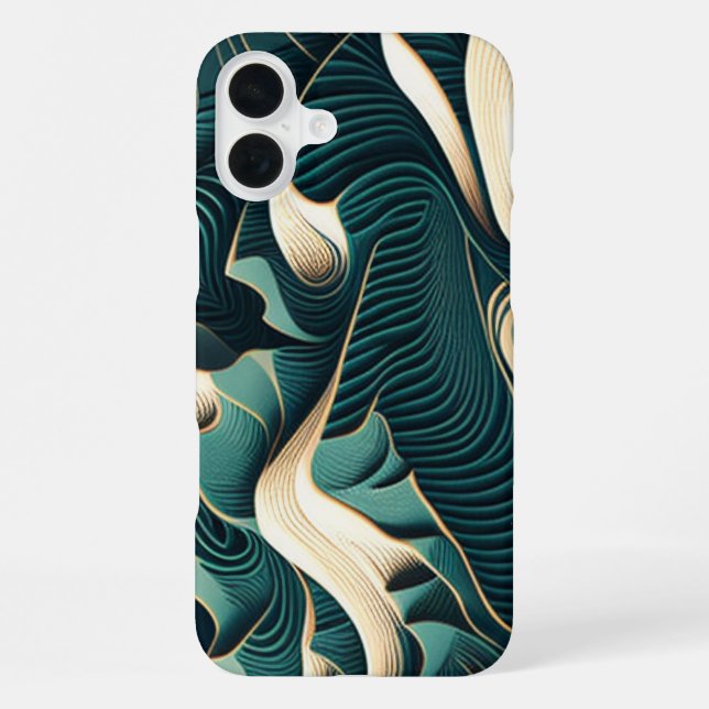 Flowing Harmony iPhone Case (Back)