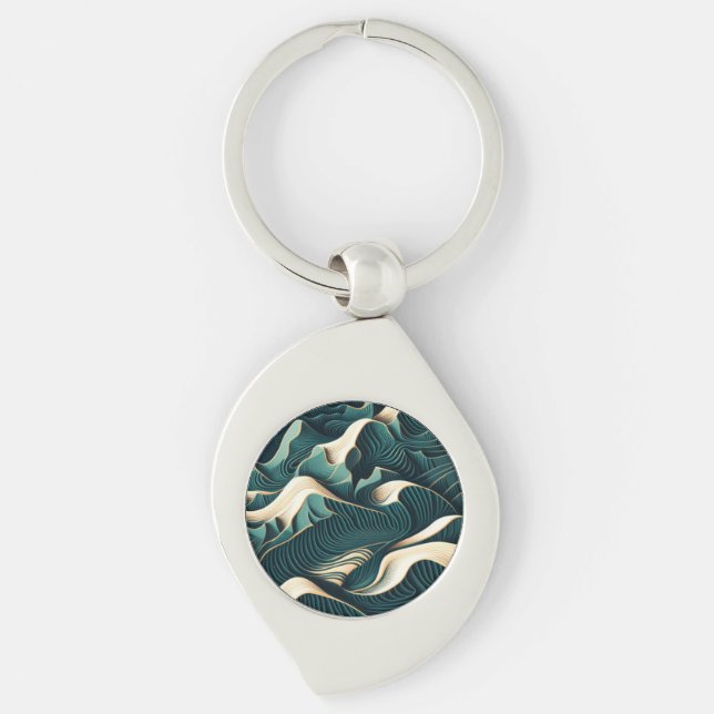 Flowing Harmony Key Ring (Front)