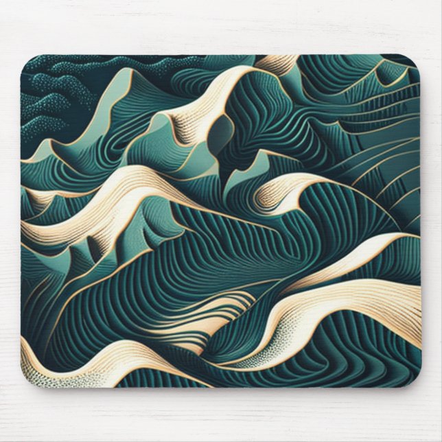 Flowing Harmony Mouse Mat (Front)