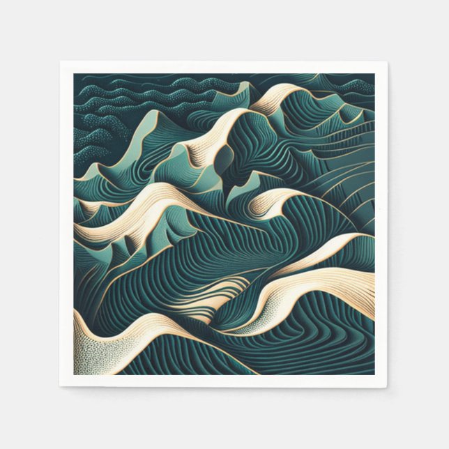 Flowing Harmony Napkin (Front)