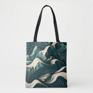 Flowing Harmony Tote Bag