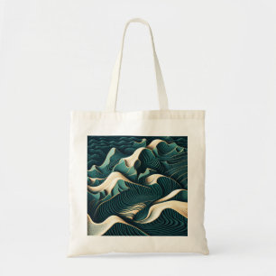 Flowing Harmony Tote Bag