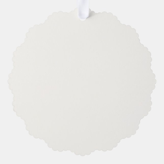 Flowing Harmony Tree Decoration Card (Back)