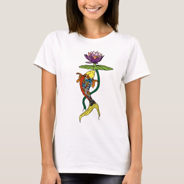 Flowing Lotus T-Shirt (Front)