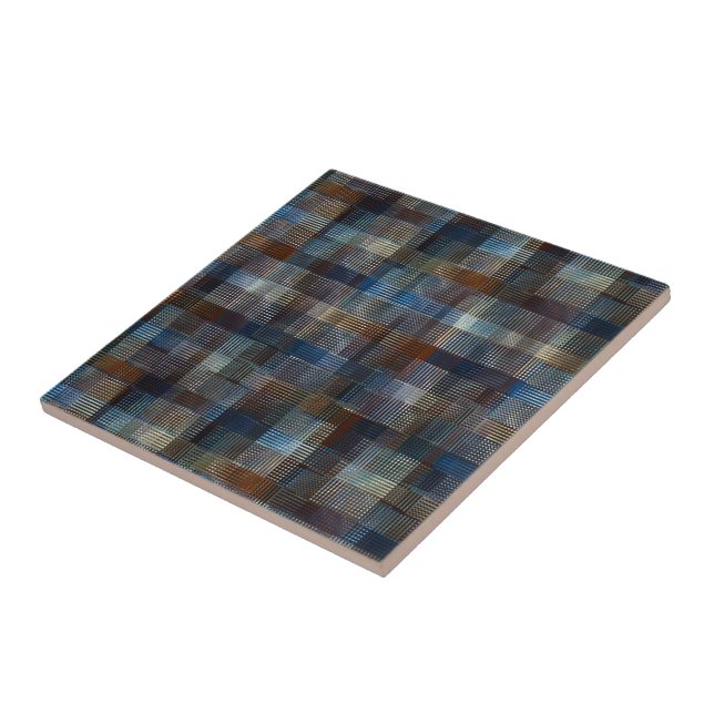 Flowing Metal Weave Tile (Side)