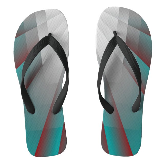 Flowing Rays Flip Flops (Footbed)