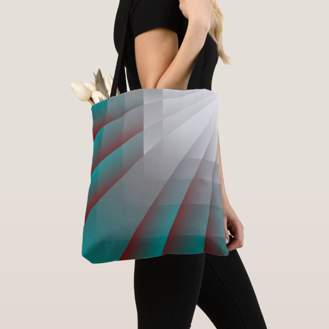 Flowing Rays Tote Bag (Close Up)