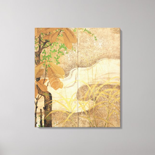 Flowing River Canvas Print (Front)