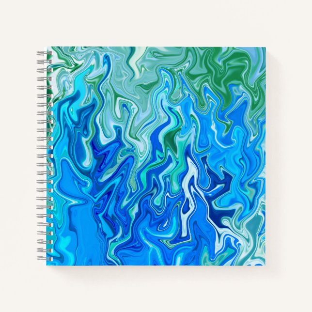 Flowing Seas.... Notebook (Front)