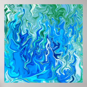Flowing Seas..... Poster
