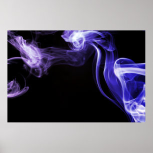 Flowing Smoke Poster