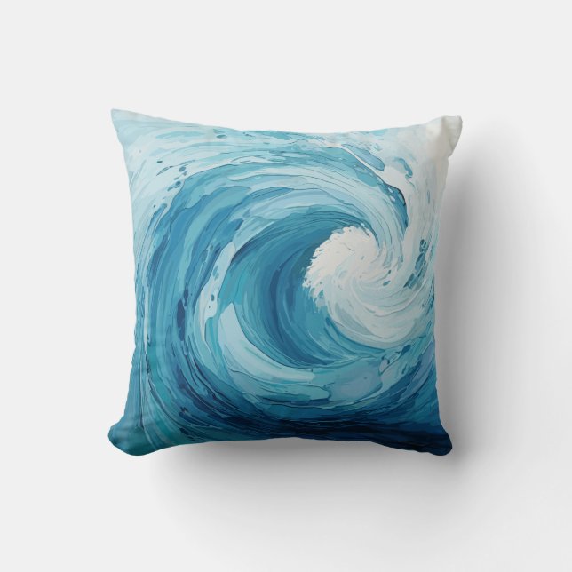 Flowing Water Cushion (Front)