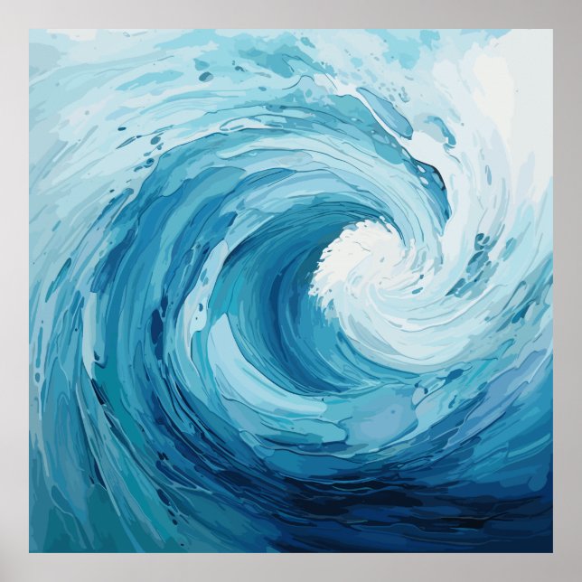 Flowing Water Poster (Front)